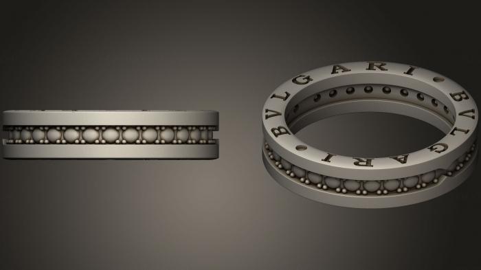 نموذج ثلاثي الأبعاد لآلة CNC خواتم مجوهرات خاتم 121